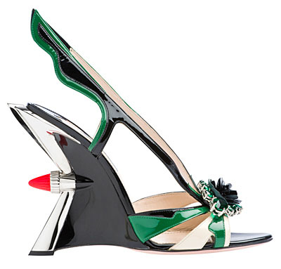Prada 2012 Spring Classic American Car Inspired Heel Wedge Collection